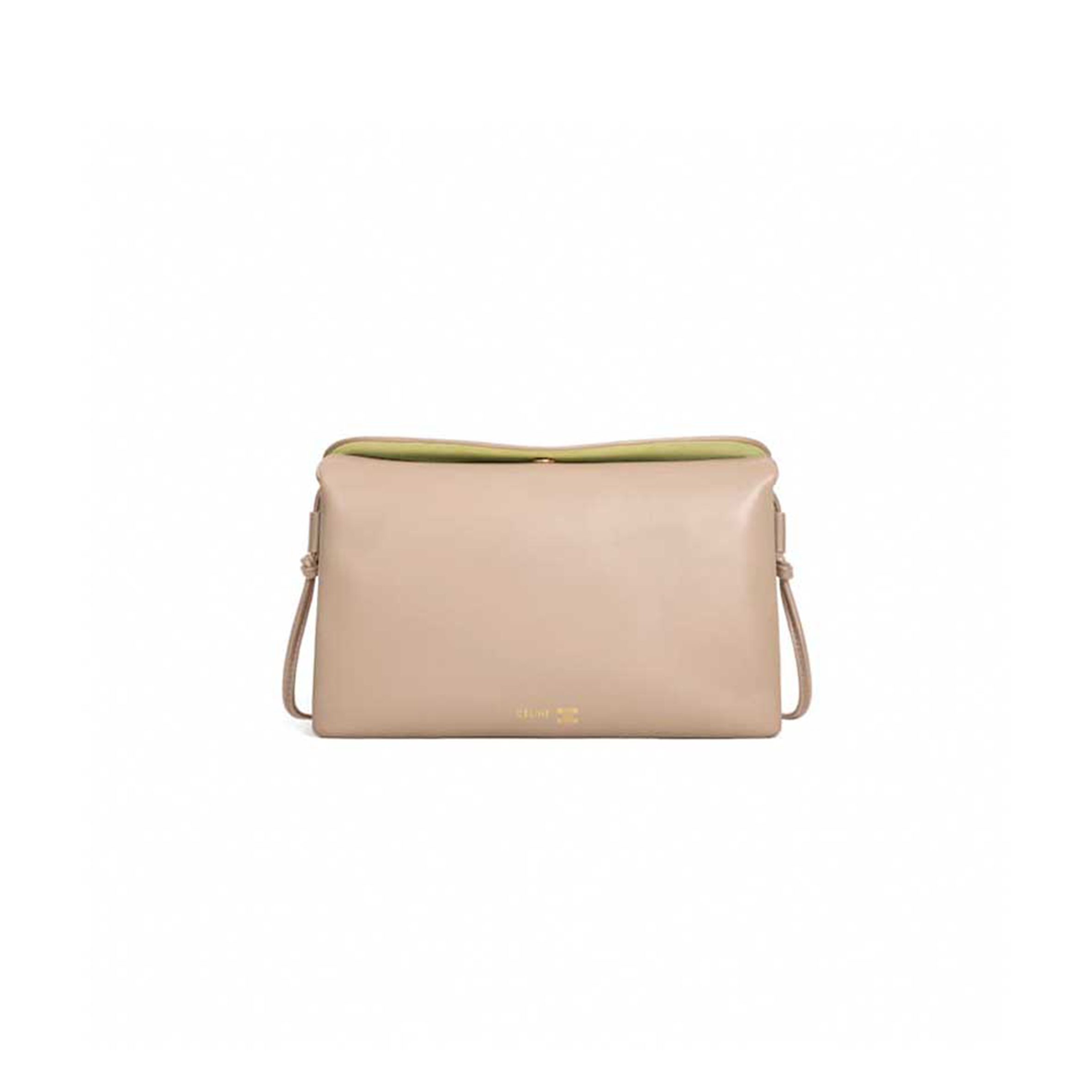 CELINE TRIO FLAP IN SMOOTH LAMBSKIN 10P862O86.03SA (22.5*13*3.5cm)